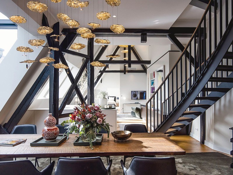 Die Wohnungen im Andreas Quartier, darunter luxuriöse Penthouses und großzügige Apartments, bieten modernen Wohnkomfort in einem historischen Ambiente.